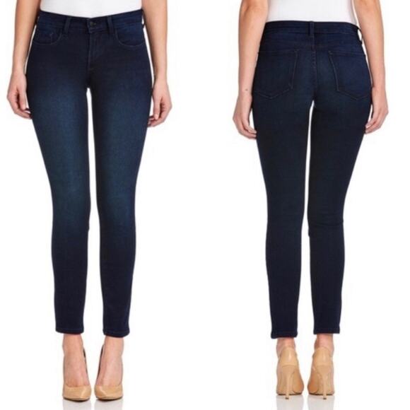 NYDJ Women’s Jeans Alina Legging Mid Rise Skinny Ankle Dark Wash Size 14 Plus - Picture 9 of 9